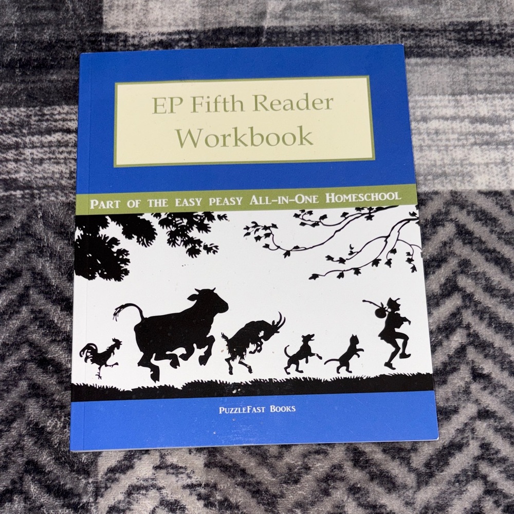 🐢EP Fifth Reader Workbook NEW